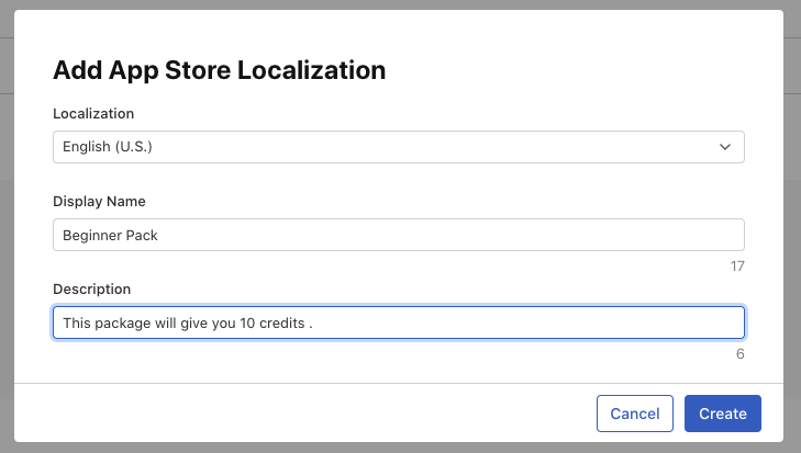 Regional Availability Settings