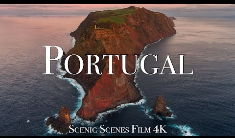 Discover Portugal In 4K - Amazing Beautiful Landscape | Aerial Drone | Scenic Scenes Film